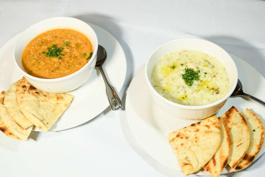 Egyptian Lentil & Chicken Lemon Rice Soup